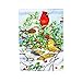 Flag, Sub, Gar, Basket of Holly with Birds