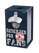 Bottle Opener Cap Caddy, Boston Red Sox