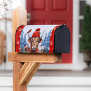 Bundled Up Highland Cow Mailbox Cover