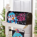 Let It Snow-Man Mailbox Cover