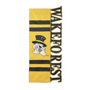 Applique Sculpted Flag, Reg, Wake Forest University