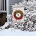 Flag, Gar, Holiday Monogram Wreath X