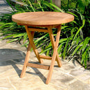 Teak Mini Round Table