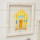 Colorful Beach House Mesh Wall Décor, 16" L x 16" H
