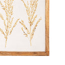 Dried Floral Glass Framed Wall Décor, 11"L x 13"H