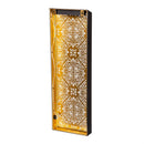 Laser Cut Metal Panel Wall D√©cor with LED Lights