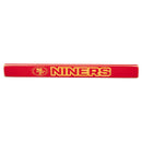 San Francisco 49ers Engraved Wood Sign, 49ers 1.5" x 18"