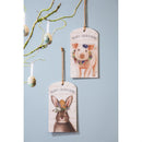 Wooden Wall décor, 2 Asst, Bunny & Pig