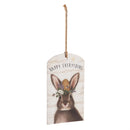 Wooden Wall décor, 2 Asst, Bunny & Pig