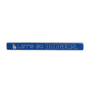 Los Angeles Dodgers Engraved Wood Sign, 1.5" x 18"