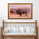 Bison Wooden Wall D√©cor, 23.5"H x 36"L