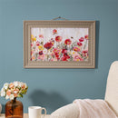 Petal & Plow Indoor Wall Decor, Wood, Flowers in Frame Wall Décor, 24" L x 16" H
