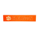 Clemson University Engraved Wood Sign, 3.5" x 18"