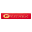 University of Georgia Engraved Wood Sign, 3.5" x 18"