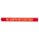 University of Nebraska Engraved Wood Sign, 1.5" x 18"