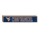 West Virginia University Engraved Wood Sign, 3.5" x 18"