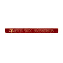 Texas A&M Engraved Wood Sign, 1.5" x 18"