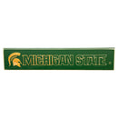 Michigan State University Engraved Wood Sign, 3.5" x 18"