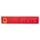 Ohio State University Engraved Wood Sign, 3.5" x 18"