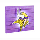 Lit Wall Decor, Minnesota Vikings,6wlt3817