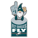 Philadelphia Eagles Gnome Metal Sign 10"L x 30"H