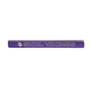 Minnesota Vikings Engraved Wood Sign, 1.5" x 18"