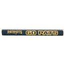 New England Patriots Engraved Wood Sign, 1.5" x 18"