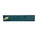 Philadelphia Eagles Engraved Wood Sign, 3.5" x 18"
