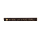 Pittsburgh Steelers Engraved Wood Sign, 1.5" x 18"