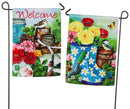 The Old Garden Shed Garden Sub Suede Flag