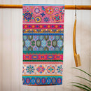 Geometric Tapestry Quick Dry Towel and Matching Carrying Case, 60" x 30"