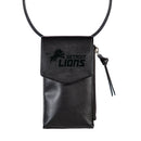 Detroit Lions, Cross Body Wallet, Black