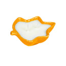 Grateful Gatherings, Ceramic Leaf Soy and Palm Wax Candle, CDU