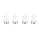 Ghost Tealight Wax Candle, Set of 4