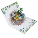 Spring Gardener Paper Pop Up Card