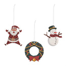 Christmas Icon Air Freshener in 48 Piece CDU, 3 Designs, 16 of each