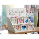 Gift Display Wood Tabletop 2-Shelf