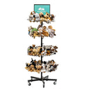 Gift Display Metal Wire Bucket 4-Tier