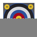 Outdoor Reversible Game Set with Storage Bag, Three In A Row/Target Toss