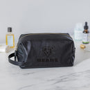 Chicago Bears, Embossed Toiletry Bag, Black