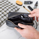 Chicago Bears, Embossed Toiletry Bag, Black