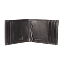 Front Pocket Wallet w/ RFID Blocking, Cincinnati Bengals, Black