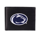 Penn State Black Bi-Fold Embroidered Wallet w/ RFID Blocking