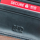 Penn State Black Bi-Fold Embroidered Wallet w/ RFID Blocking