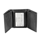 Atlanta Braves Tri-Fold Wallet Black
