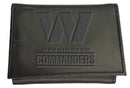Washington Commanders, Tri-Fold Wallet, Black