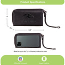 Wristlet Wallet, Black, Baltimore Ravens
