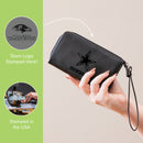 Wristlet Wallet, Black, Baltimore Ravens