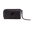 Wristlet Wallet, Black, Miami Dolphins