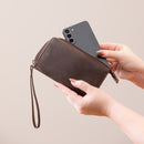 Milwaukee Brewers Wristlet Wallet Brown